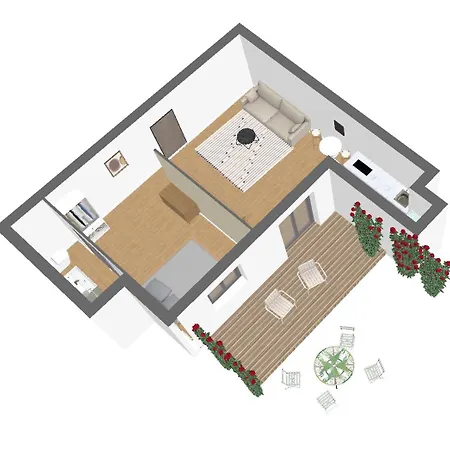 Appartement Le Patio Bordeaux